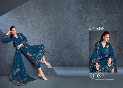 Rose S Nirukth Pashmina Suits