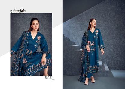 Rose S Nirukth Pashmina Suits