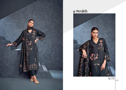 Rose S Nirukth Pashmina Suits