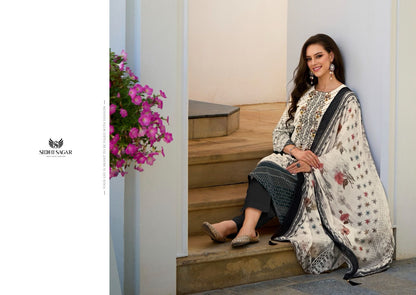 Rose Siddhi Sagar Muslin Silk Pant Style Suits