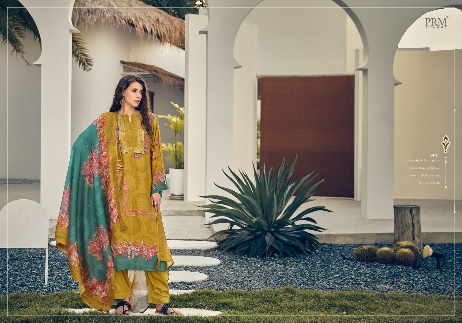 Roselyn Prm Trendz Muslin Pant Style Suits