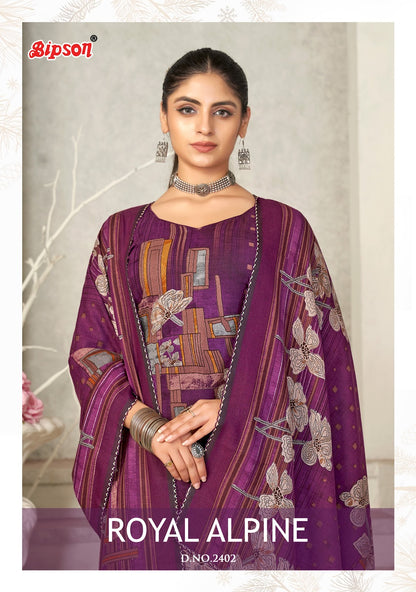 Royal Alpine 2402 Bipson Prints Pant Style Suits