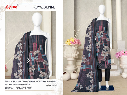 Royal Alpine 2402 Bipson Prints Pant Style Suits