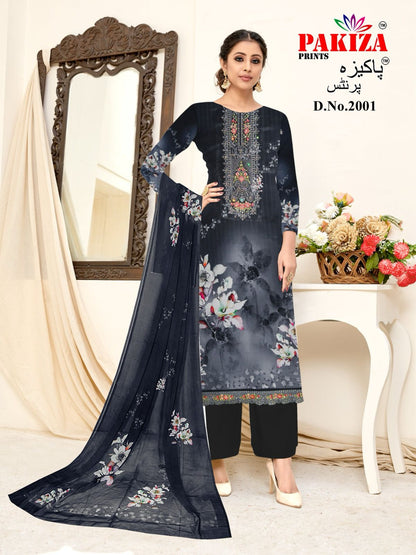 Royal Crape Vol 2 Pakiza Prints Plazzo Style Suits