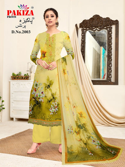 Royal Crape Vol 2 Pakiza Prints Plazzo Style Suits