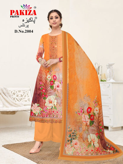 Royal Crape Vol 2 Pakiza Prints Plazzo Style Suits