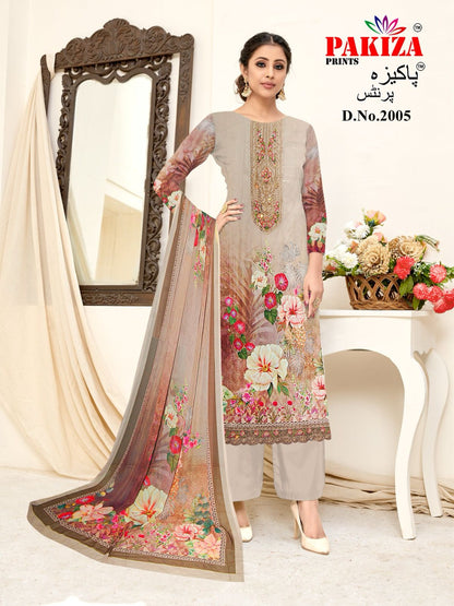 Royal Crape Vol 2 Pakiza Prints Plazzo Style Suits