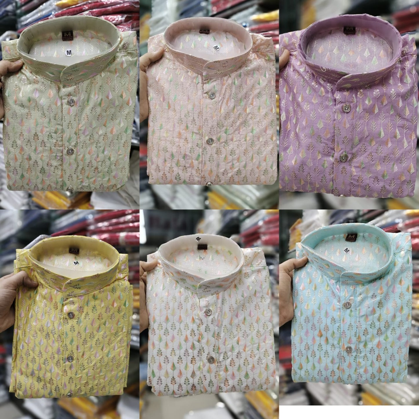 Royal Vol 9 Banwery Banglori Silk Mens Kurta Pajama