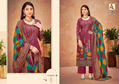 Roza 2 Alok Plazzo Style Suits
