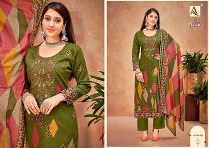 Roza 2 Alok Plazzo Style Suits