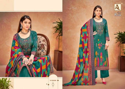 Roza 2 Alok Plazzo Style Suits