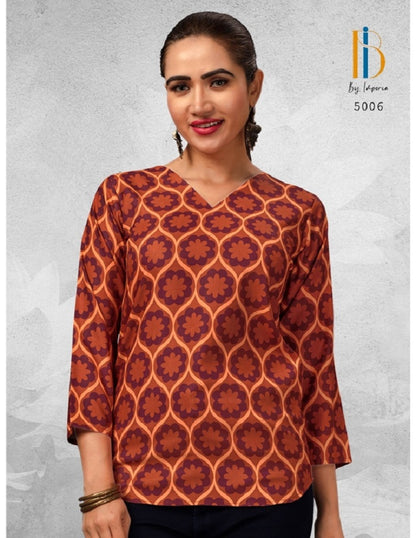 Rtgs Imperia Cotton Fancy Tops