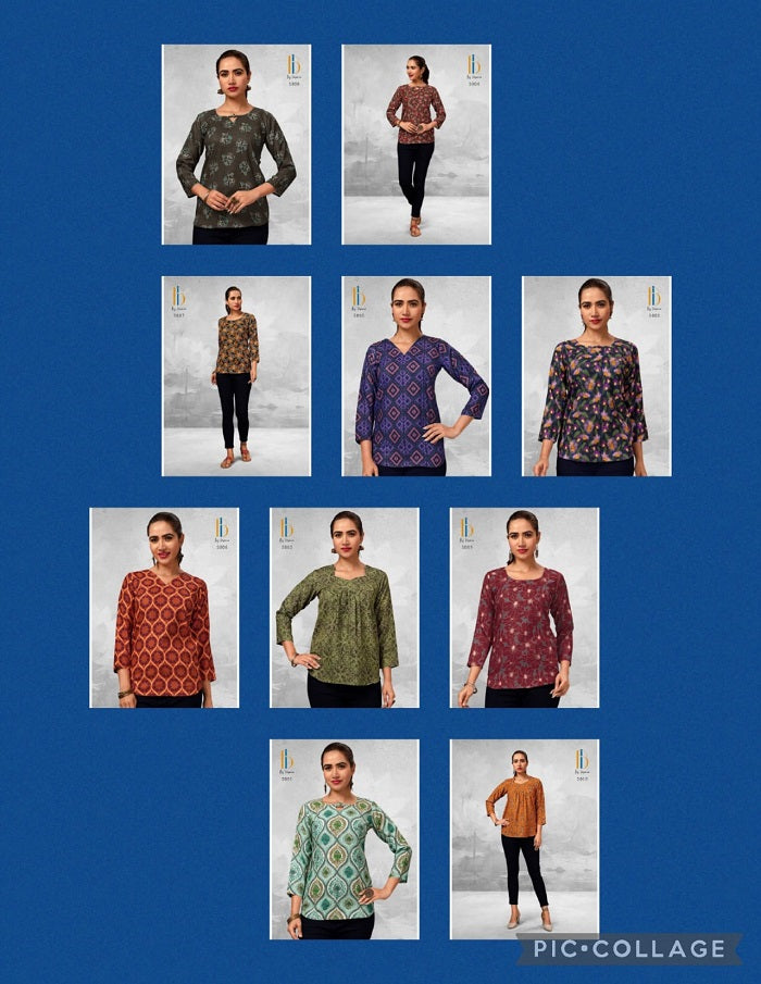 Rtgs Imperia Cotton Fancy Tops