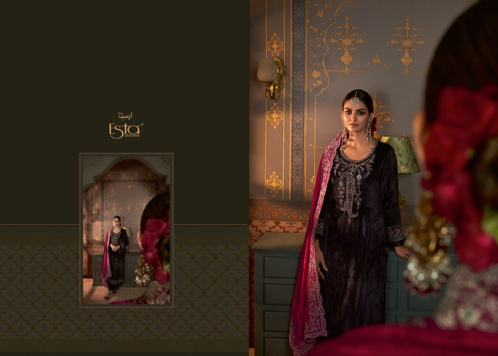 Rubaiyat Esta Sahiba Velvet Suits