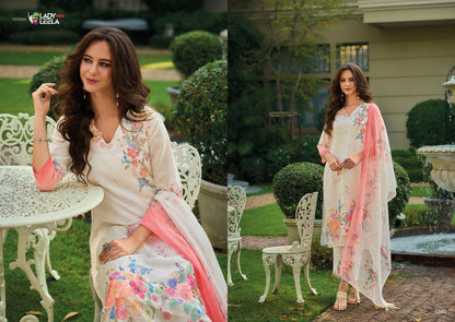 Rubina Ladyleela Organza Readymade Pant Style Suits