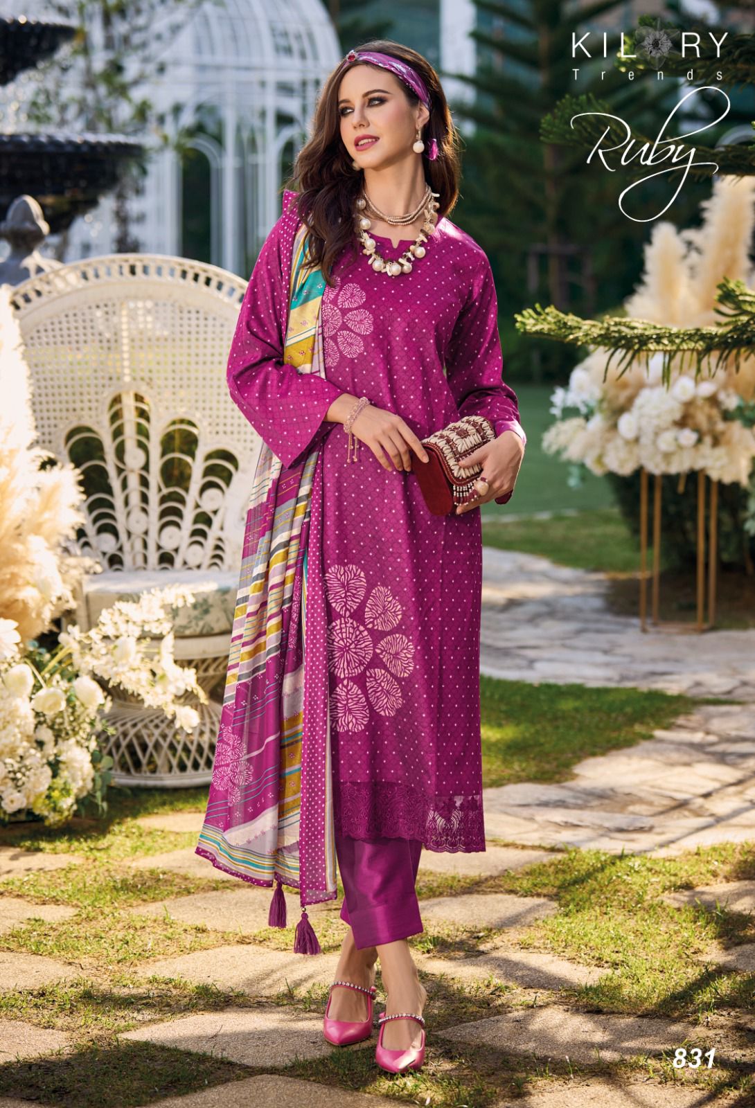 Ruby Kilory Jaam Cotton Pant Style Suits