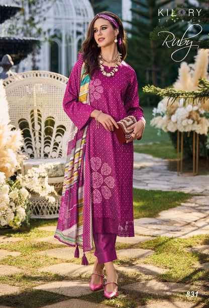 Ruby Kilory Jaam Cotton Pant Style Suits