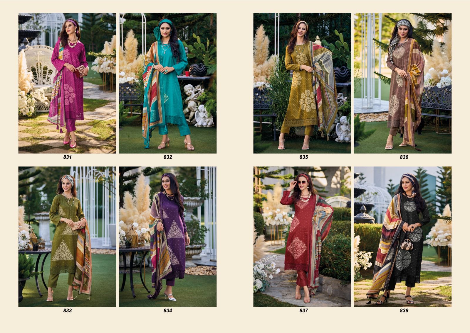 Ruby Kilory Jaam Cotton Pant Style Suits