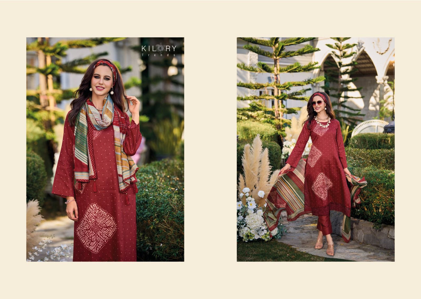 Ruby Kilory Jaam Cotton Pant Style Suits
