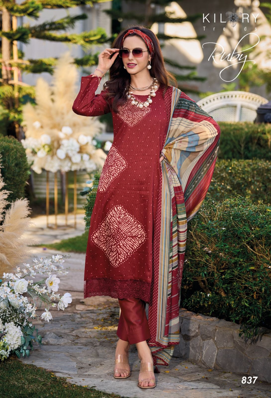 Ruby Kilory Jaam Cotton Pant Style Suits