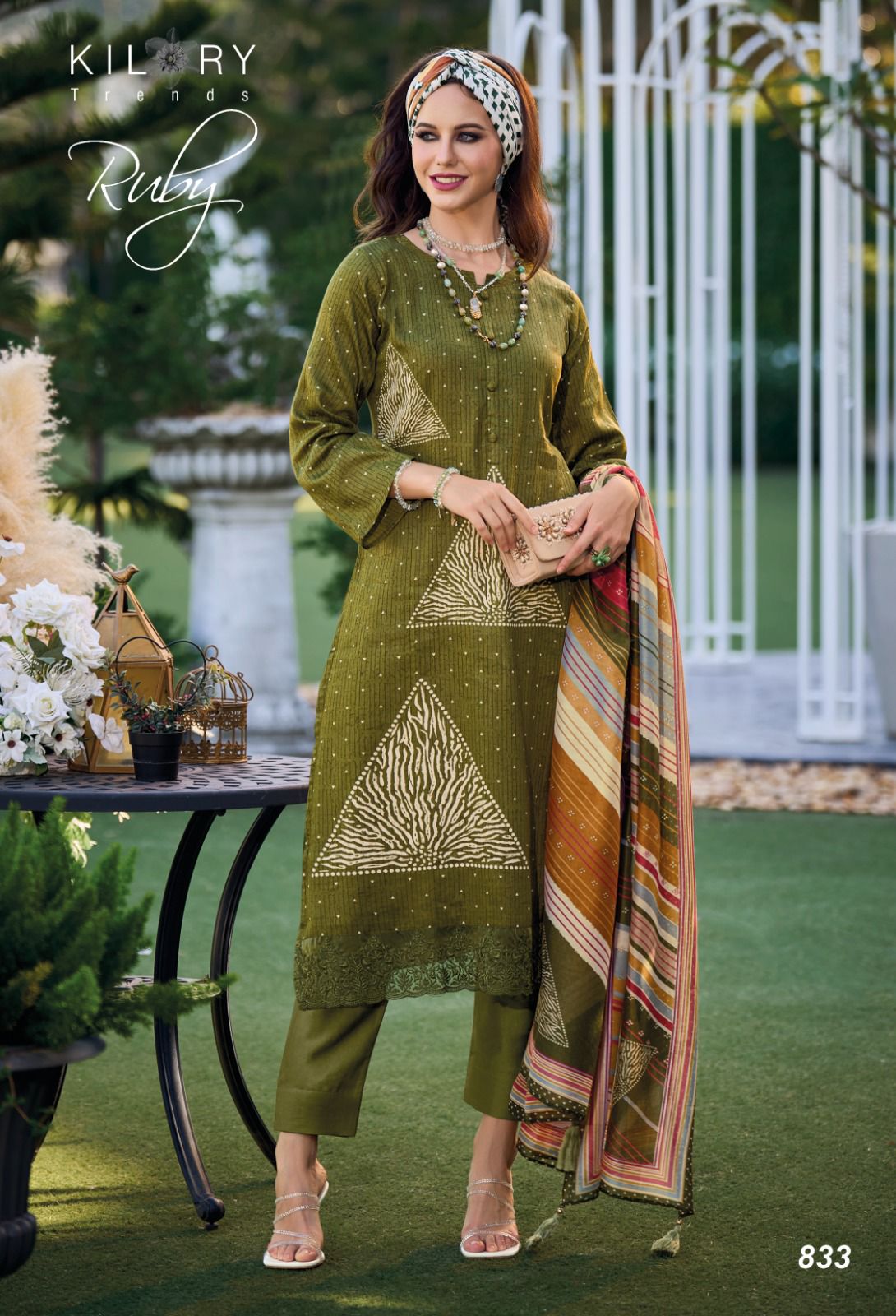 Ruby Kilory Jaam Cotton Pant Style Suits