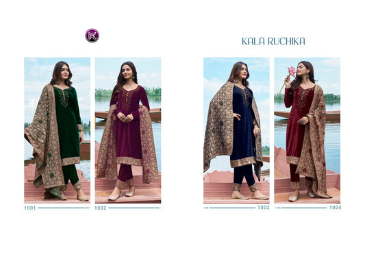 Ruchika Kala Fashion Velvet Suits