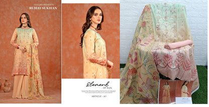 Ruhay Sukhan Vol-8 Gull Jee Lawn Original Pakistani Suits