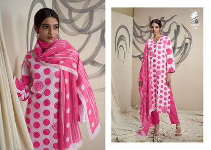 Ruhi Sahiba Cotton Lawn Pant Style Suits