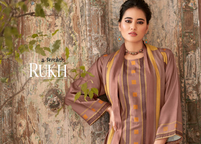 Rukh S Nirukth Pashmina Suits
