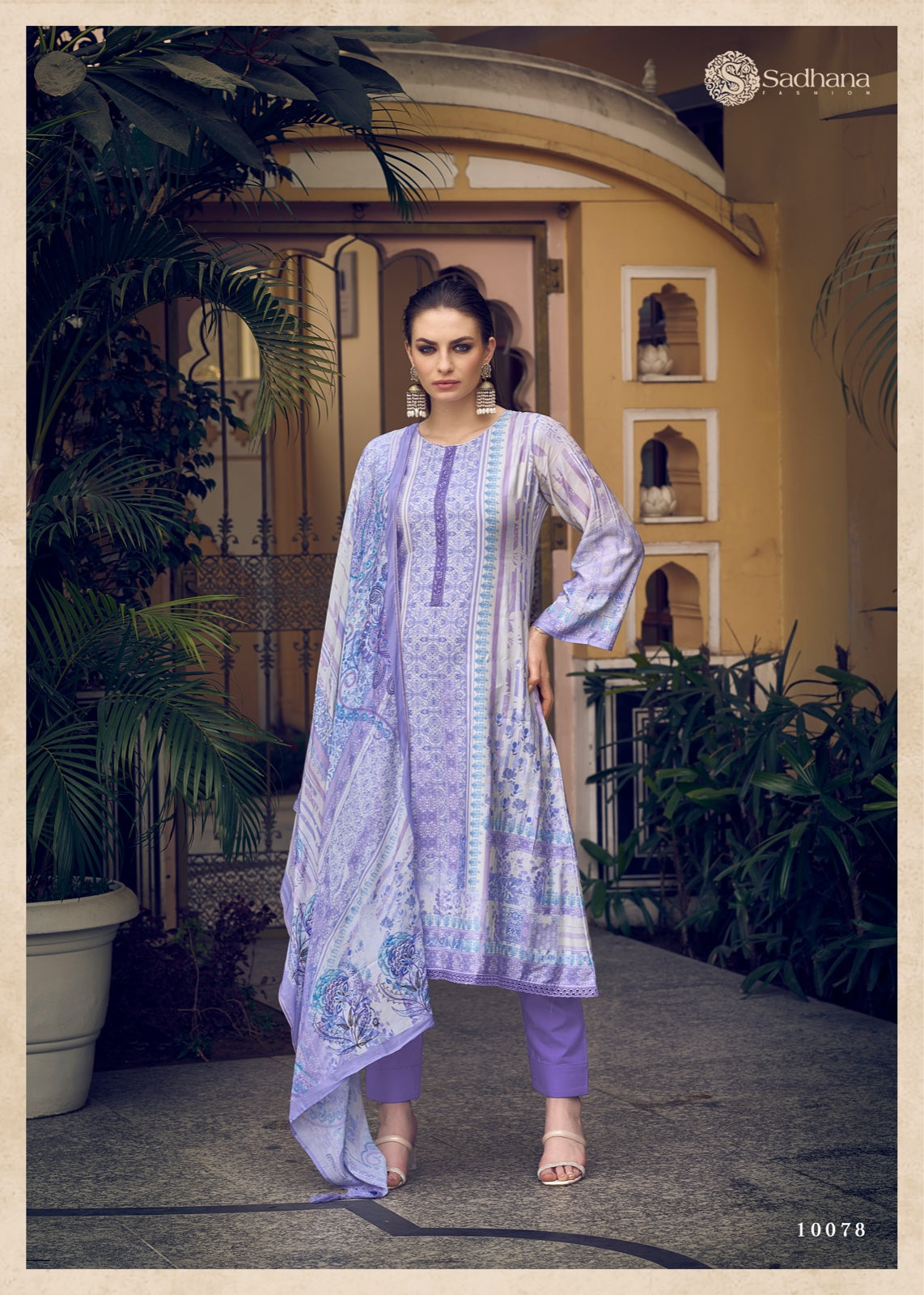 Ryssa Sadhana Muslin Silk Pant Style Suits