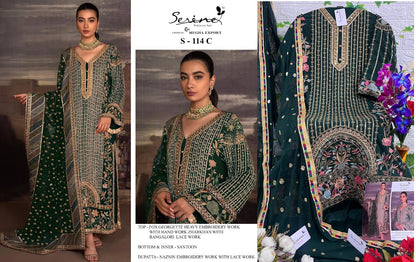 S-114 Serine Georgette Pakistani Salwar Suits
