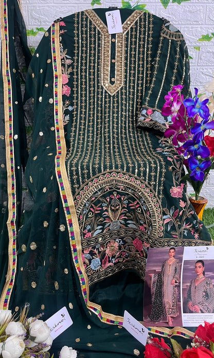 S-114 Serine Georgette Pakistani Salwar Suits