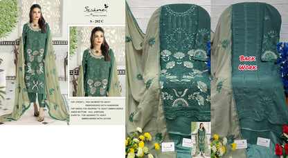 S-202 Serine Georgette Pakistani Salwar Suits
