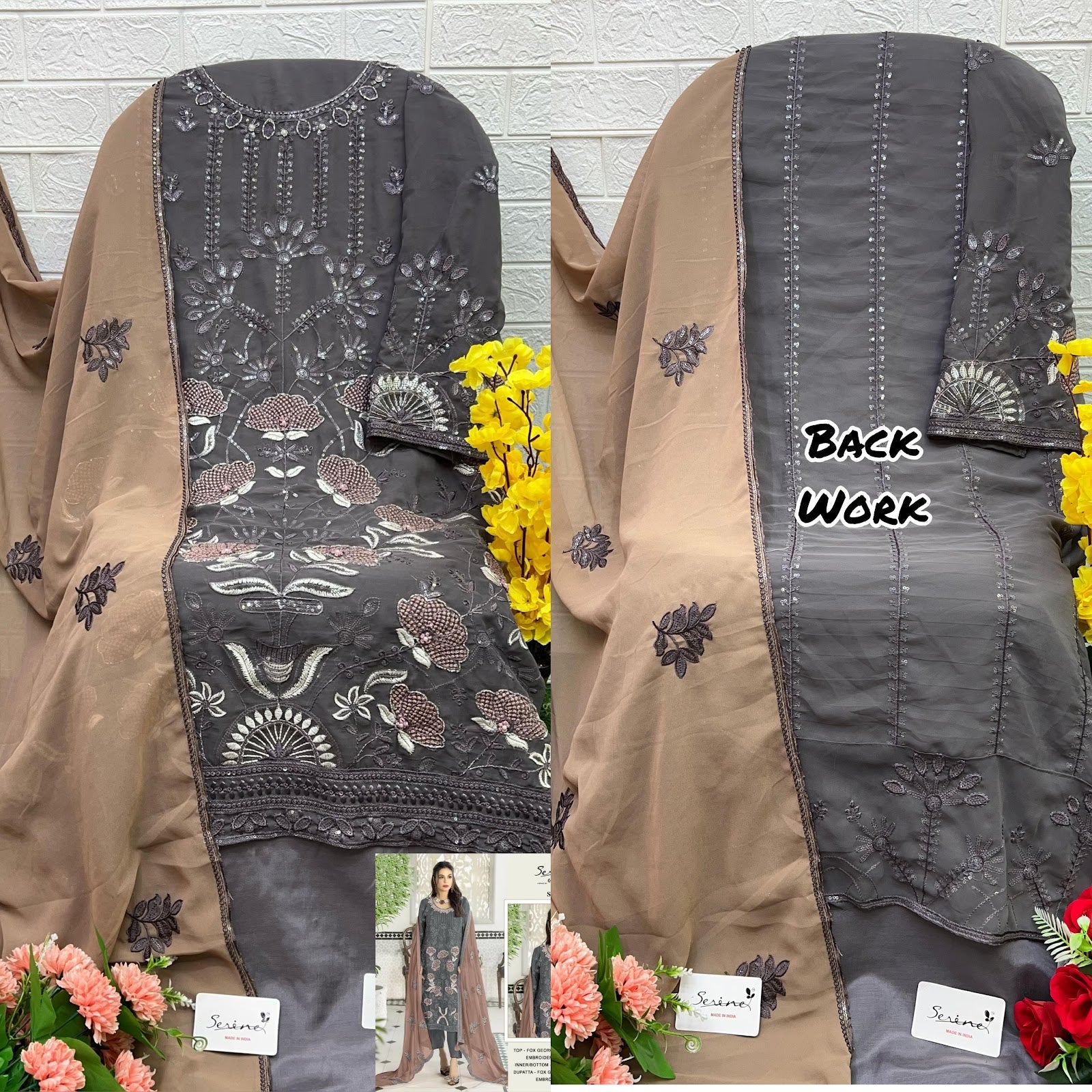 S-202 Serine Georgette Pakistani Salwar Suits