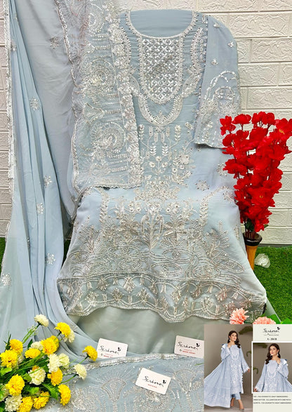 S-204 Serine Georgette Pakistani Salwar Suits