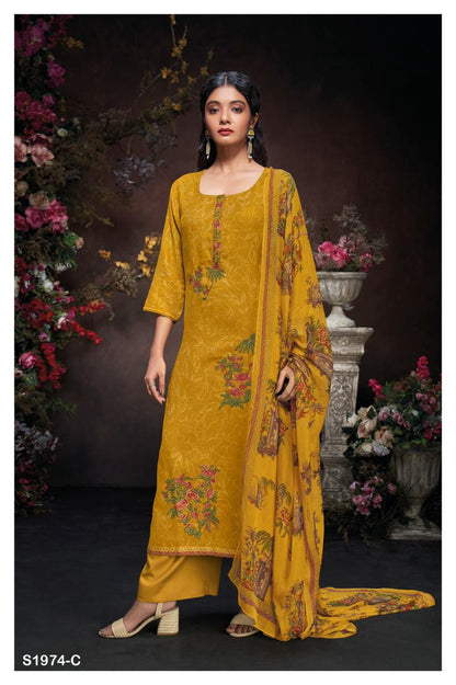 S1974-Abcd Reverie Ganga Pashmina Suits