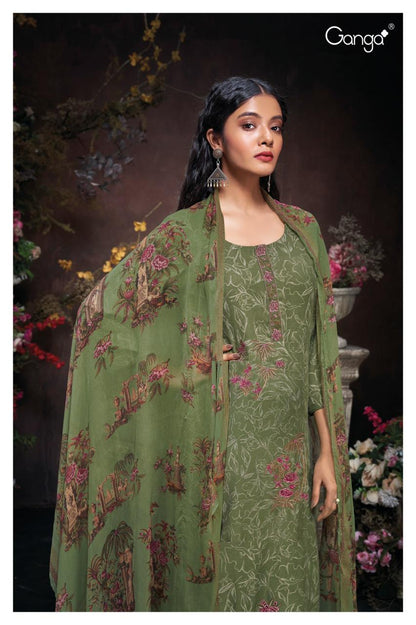 S1974-Abcd Reverie Ganga Pashmina Suits