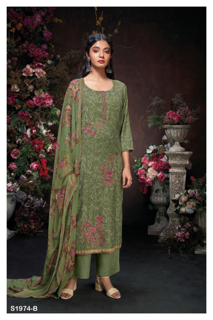 S1974-Abcd Reverie Ganga Pashmina Suits