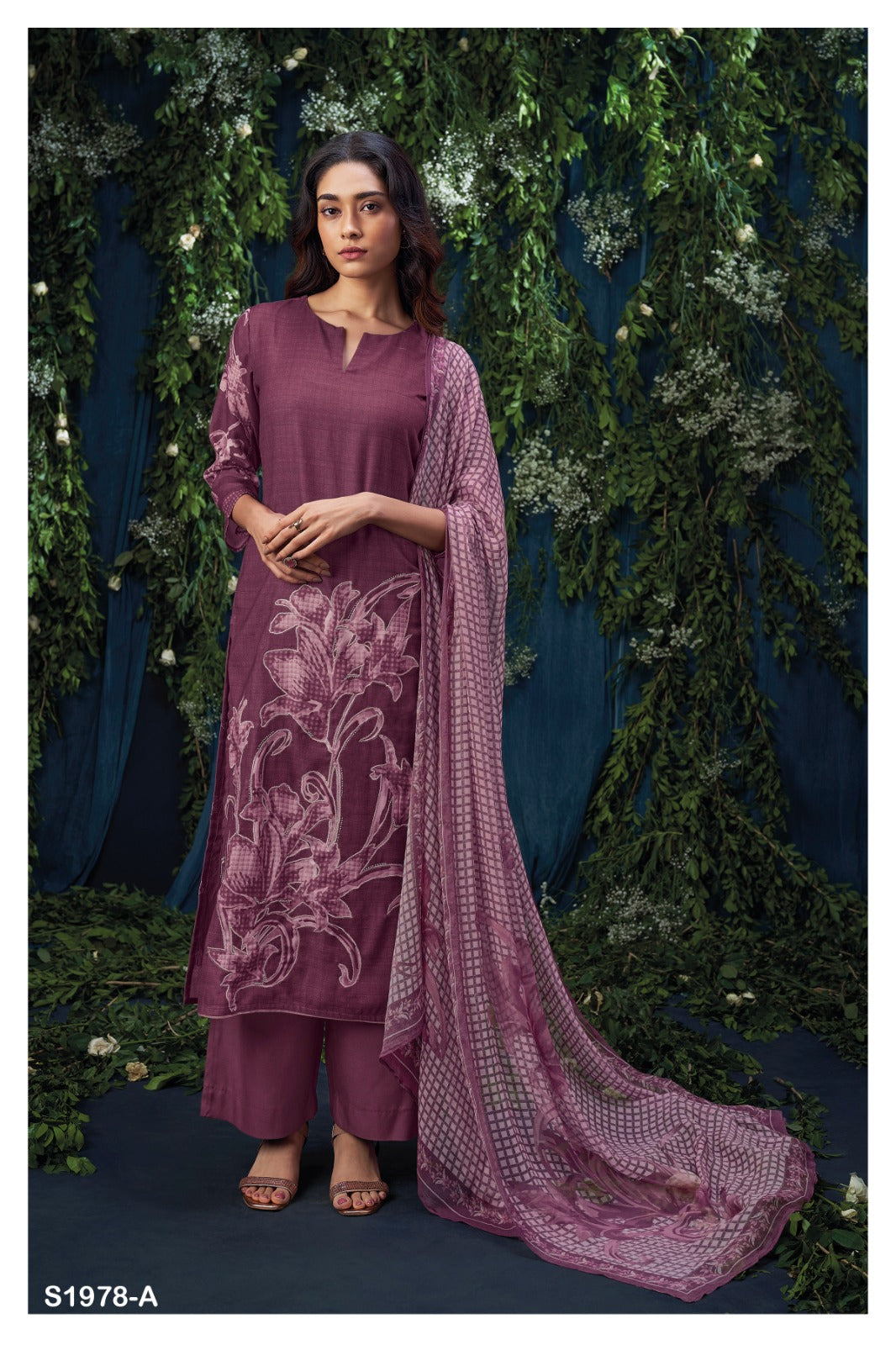 S1978-Abcd Payton Ganga Pashmina Suits