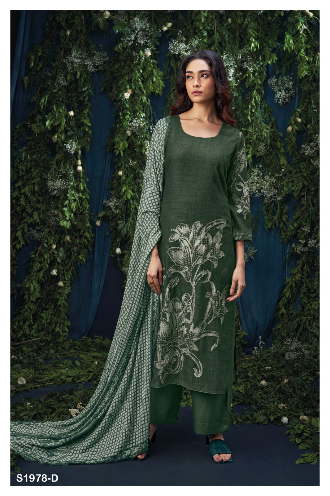 S1978-Abcd Payton Ganga Pashmina Suits