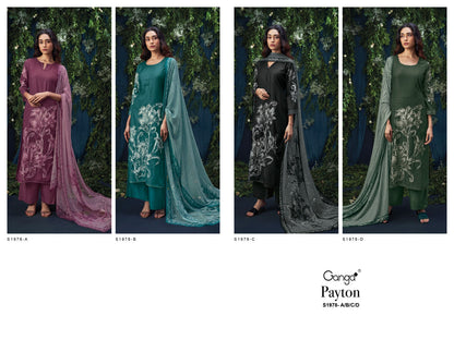 S1978-Abcd Payton Ganga Pashmina Suits
