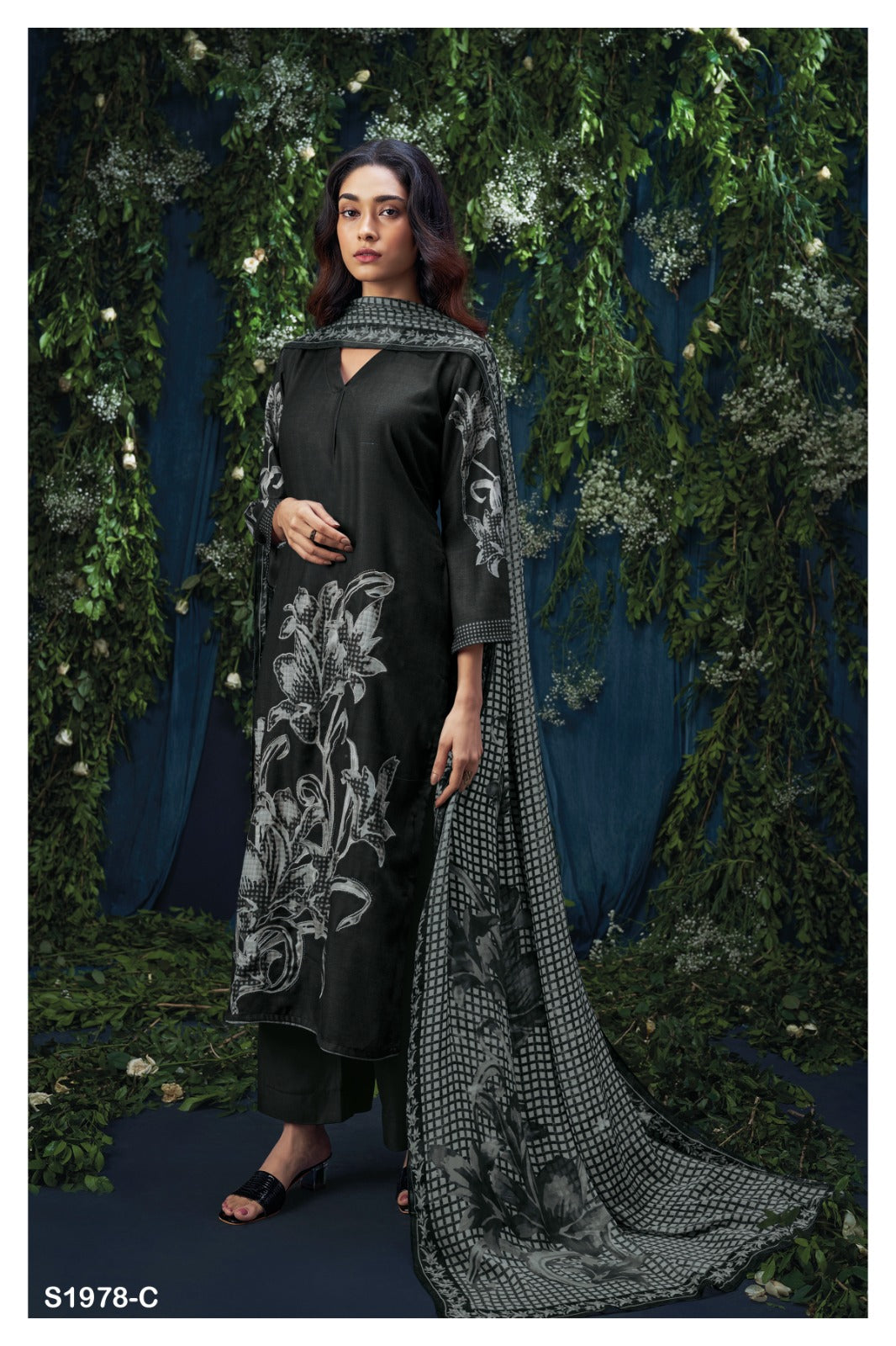 S1978-Abcd Payton Ganga Pashmina Suits