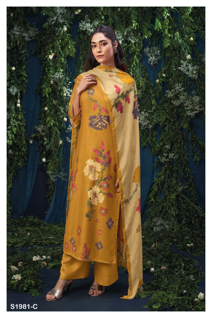 S1981-Abcd Sydney Ganga Pashmina Suits
