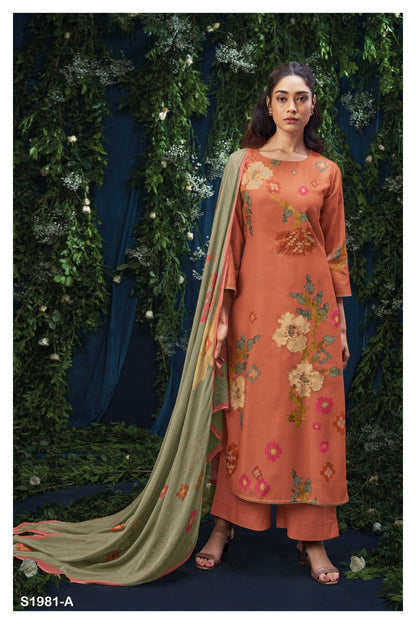 S1981-Abcd Sydney Ganga Pashmina Suits