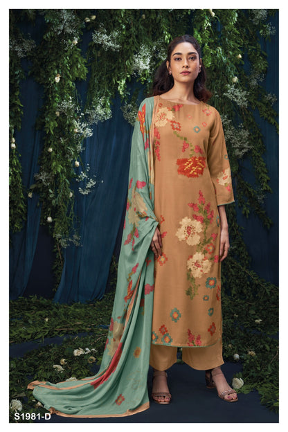 S1981-Abcd Sydney Ganga Pashmina Suits