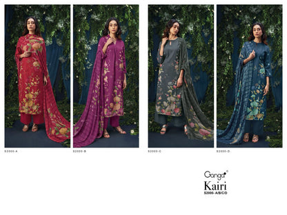 S2000-Abcd Kairi Ganga Pashmina Suits