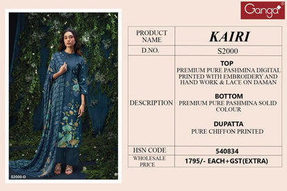 S2000-Abcd Kairi Ganga Pashmina Suits