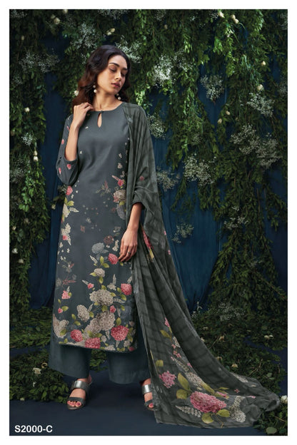 S2000-Abcd Kairi Ganga Pashmina Suits