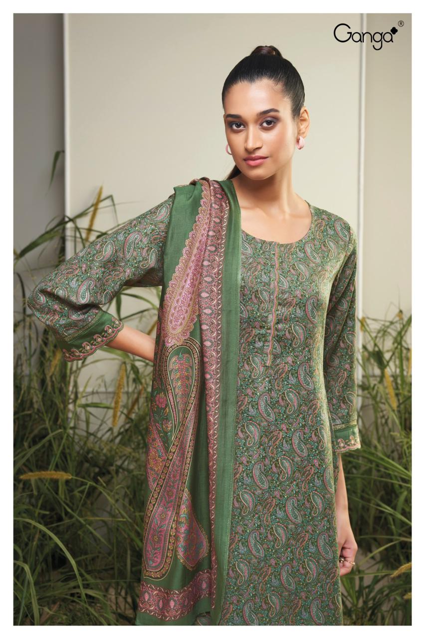 S2018-Abcd Haskell Ganga Pashmina Suits