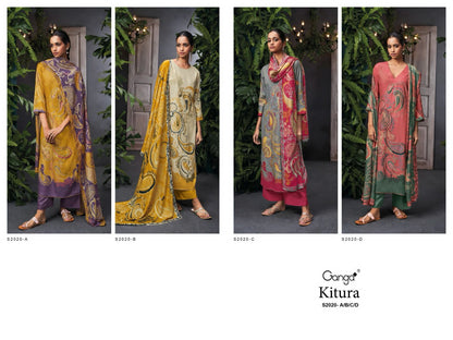 S2020-Abcd Kitura Ganga Pashmina Suits
